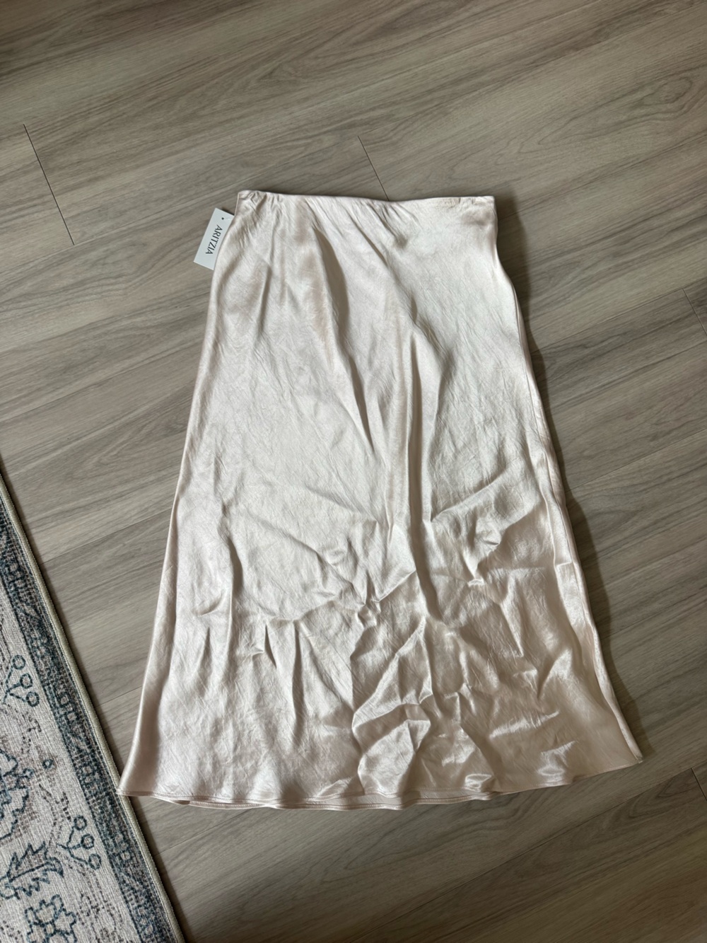 ARITZIA Satin Slip Skirt